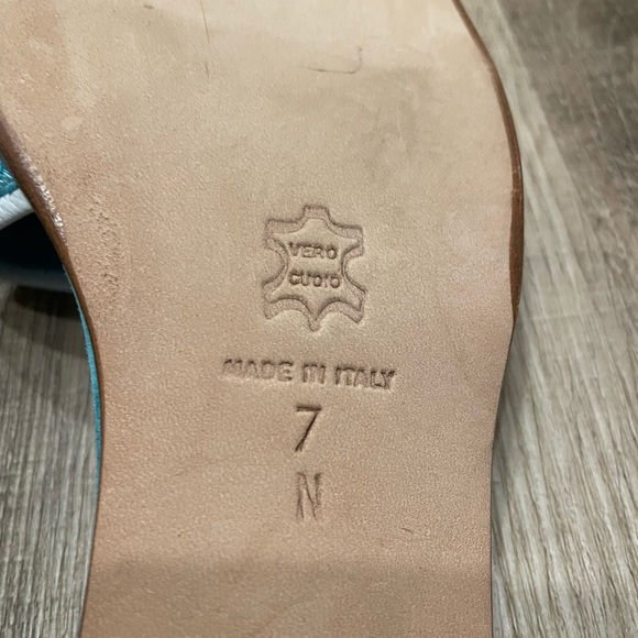 Women’s Eric Javits blue sandals size 7N - Picture 5 of 5